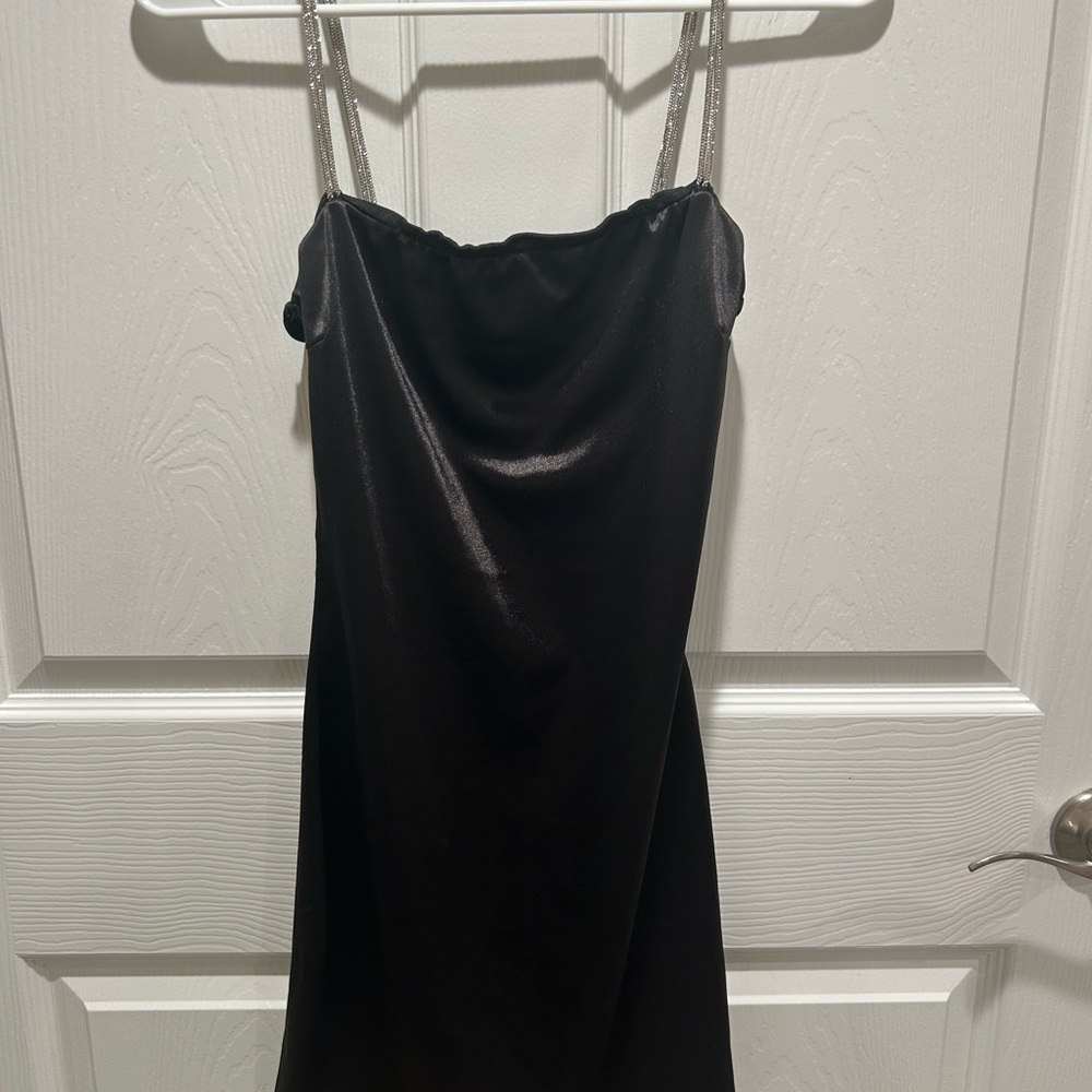 Windsor Black Dress with Shimmering Details